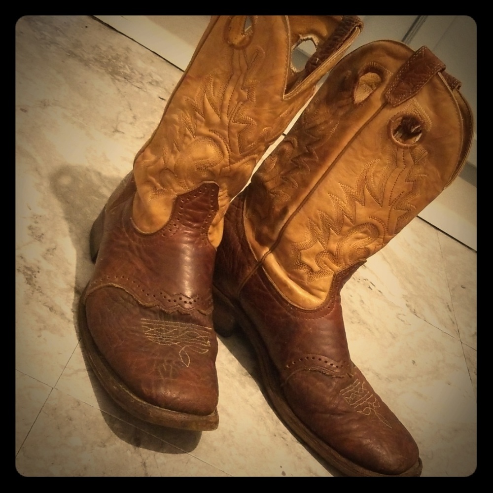Handmade Boulet Cowboy boots